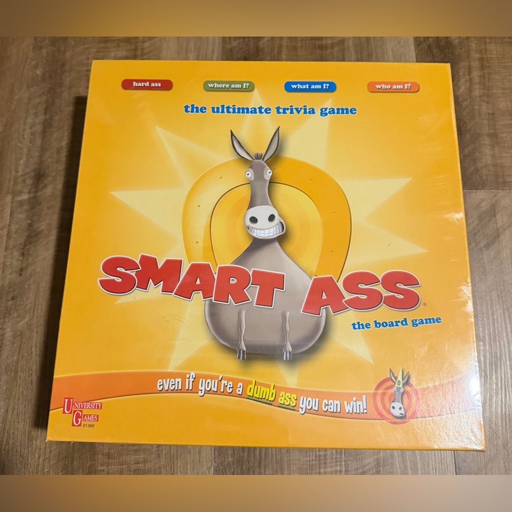 Smart Ass Trivia Board Game